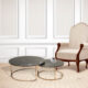AS 63 COFFEE TABLE 1+1