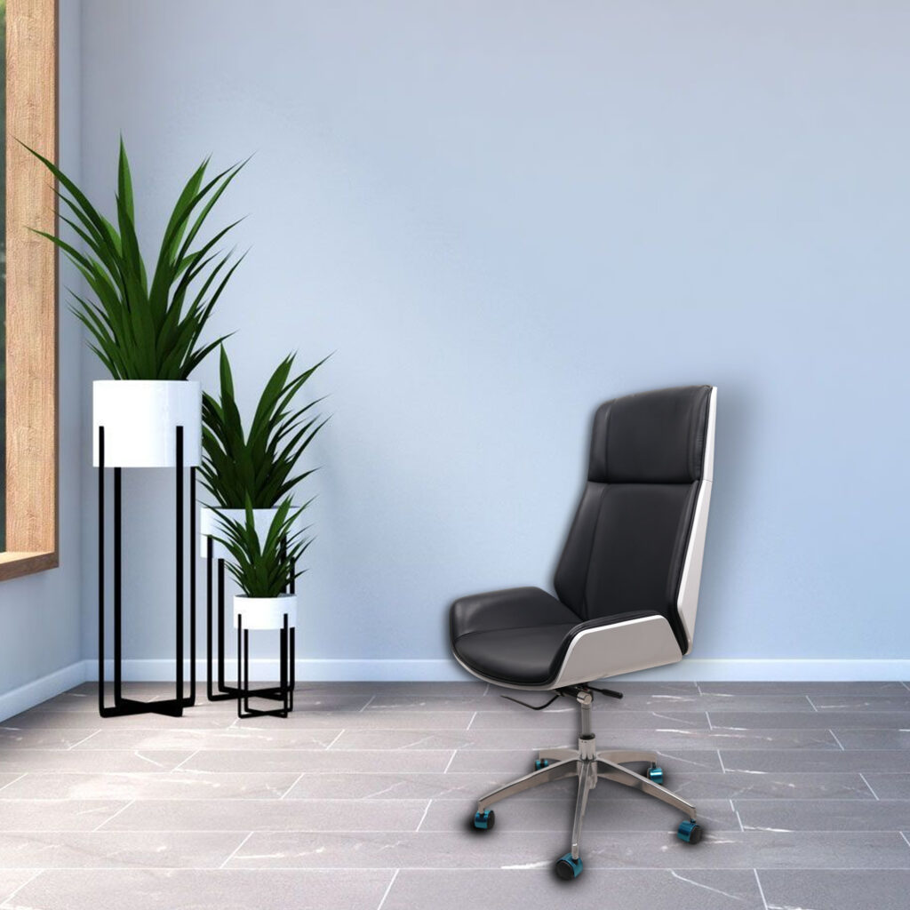 black chair 3