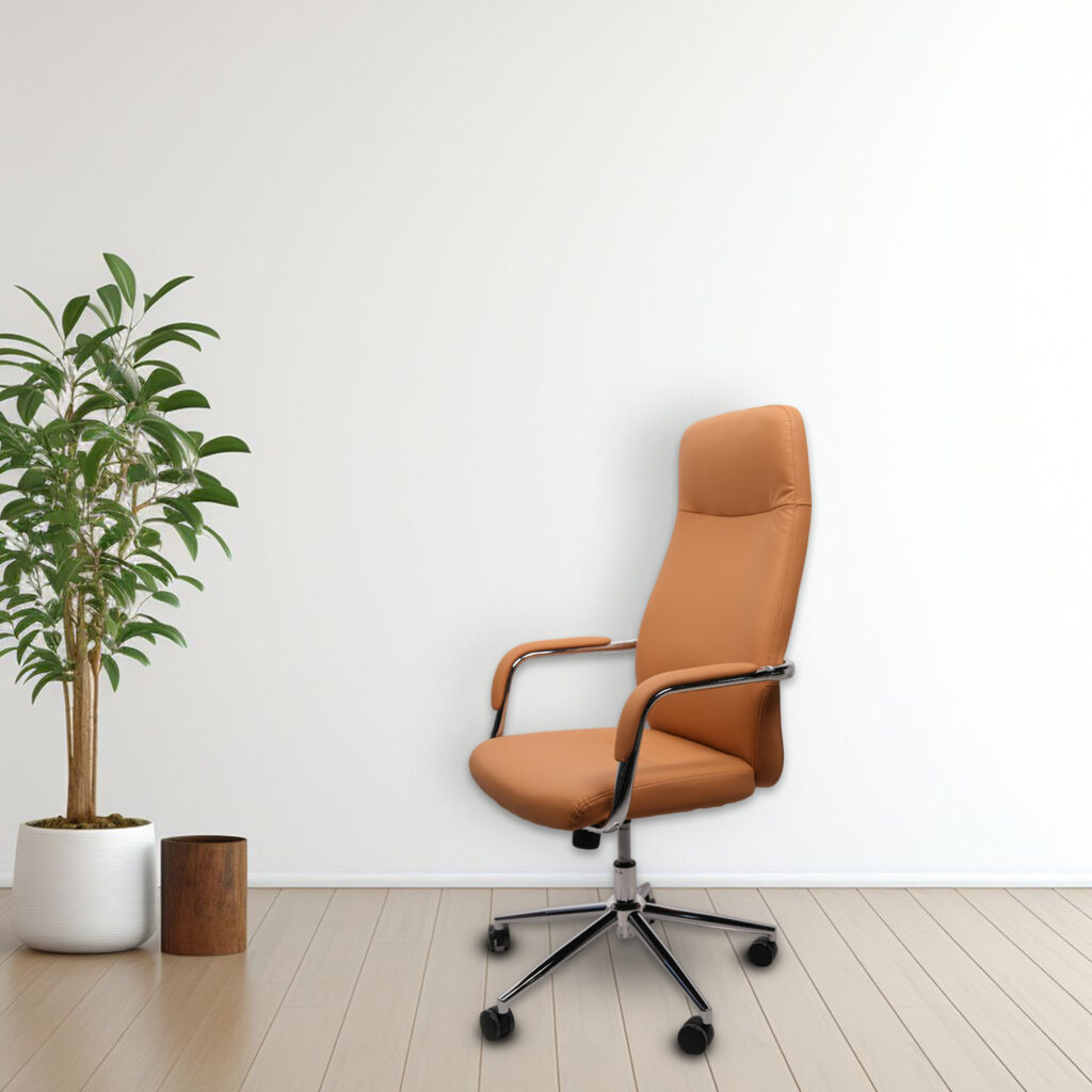 orange chair 2