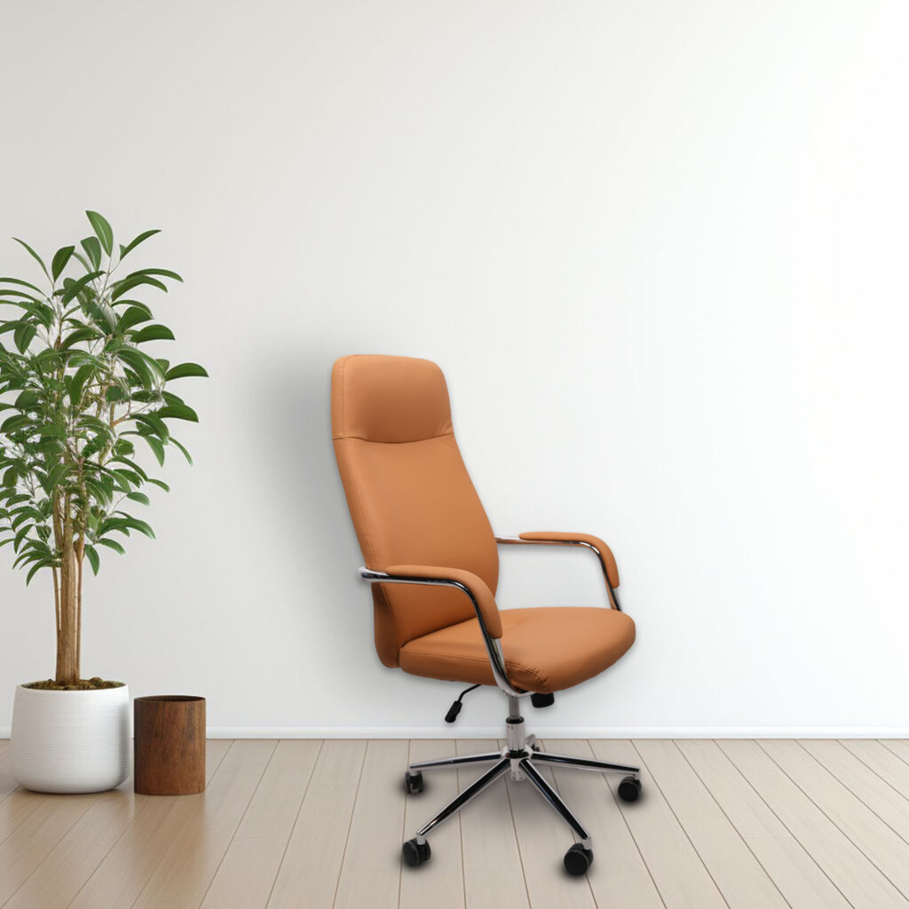 orange chair 3
